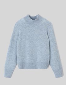 Pull col montant premium
