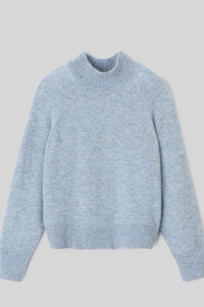 Pull col montant premium