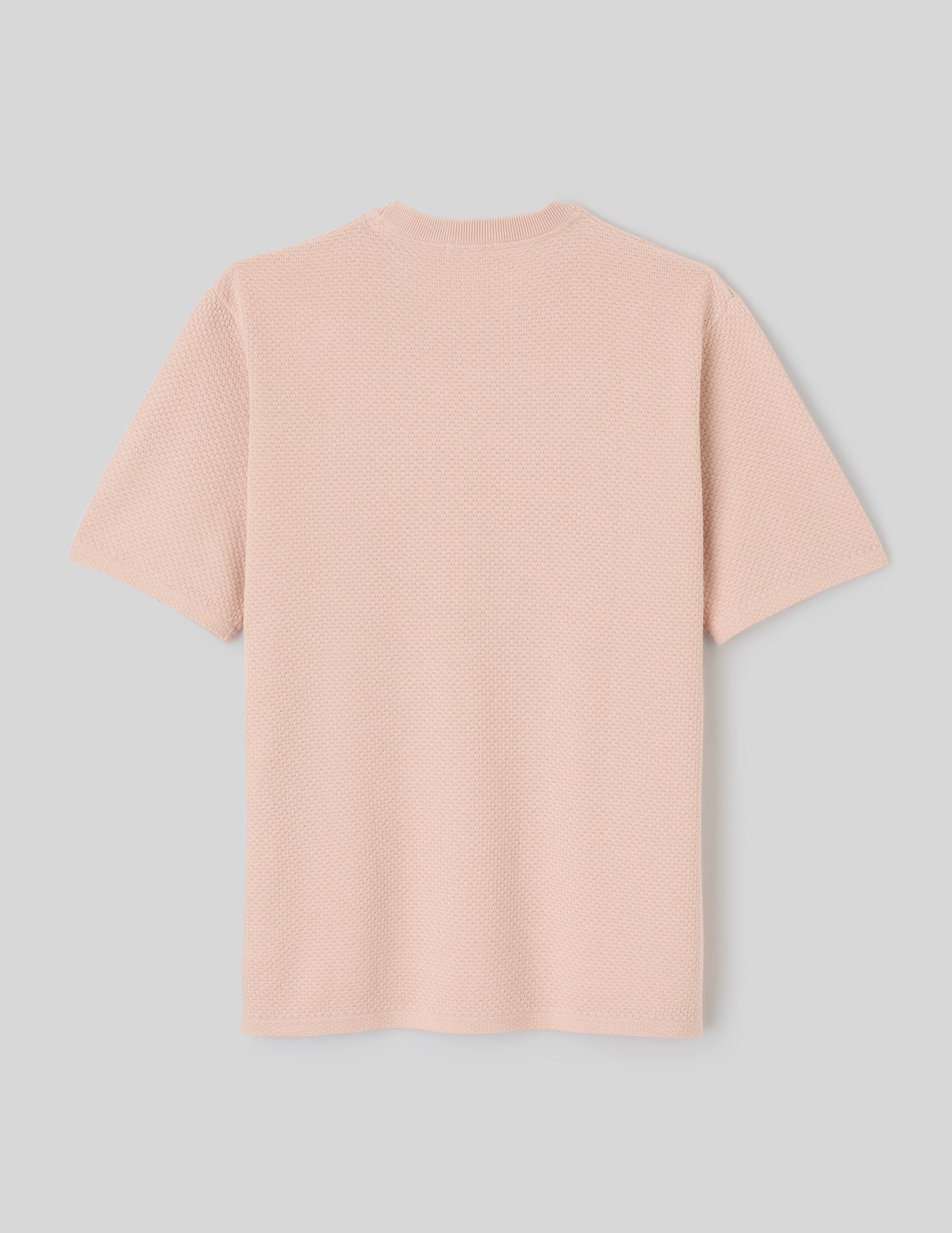 T-shirt maille textur&eacute;e