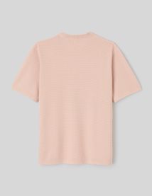 T-shirt maille textur&eacute;e