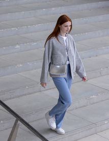 Veste bombardier en laine