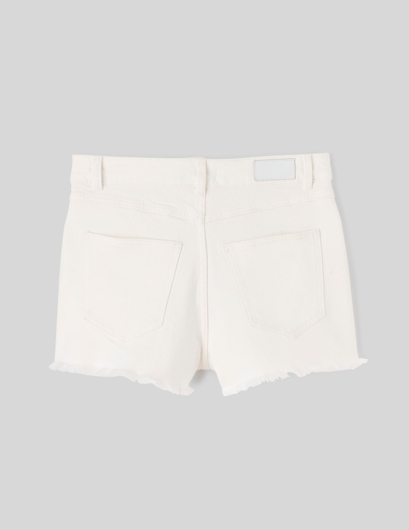 Short en jean raw cut