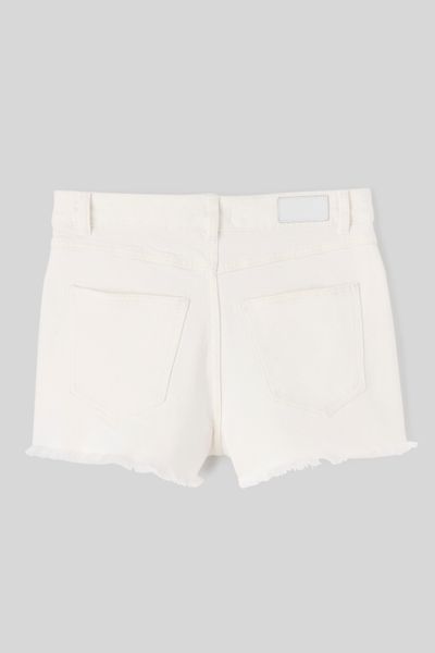 Short en jean raw cut