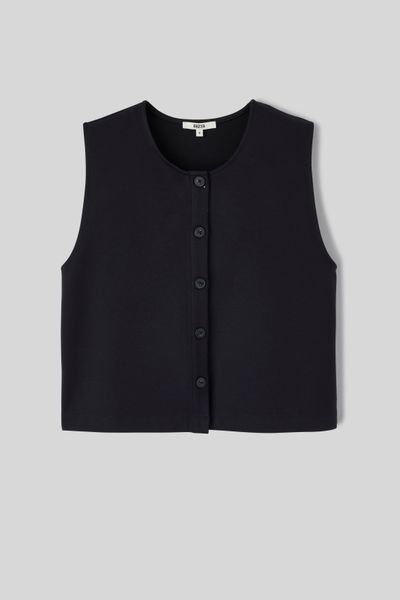 T-shirt boutonné