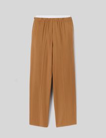 Pantalon fluide caleçon intégré
