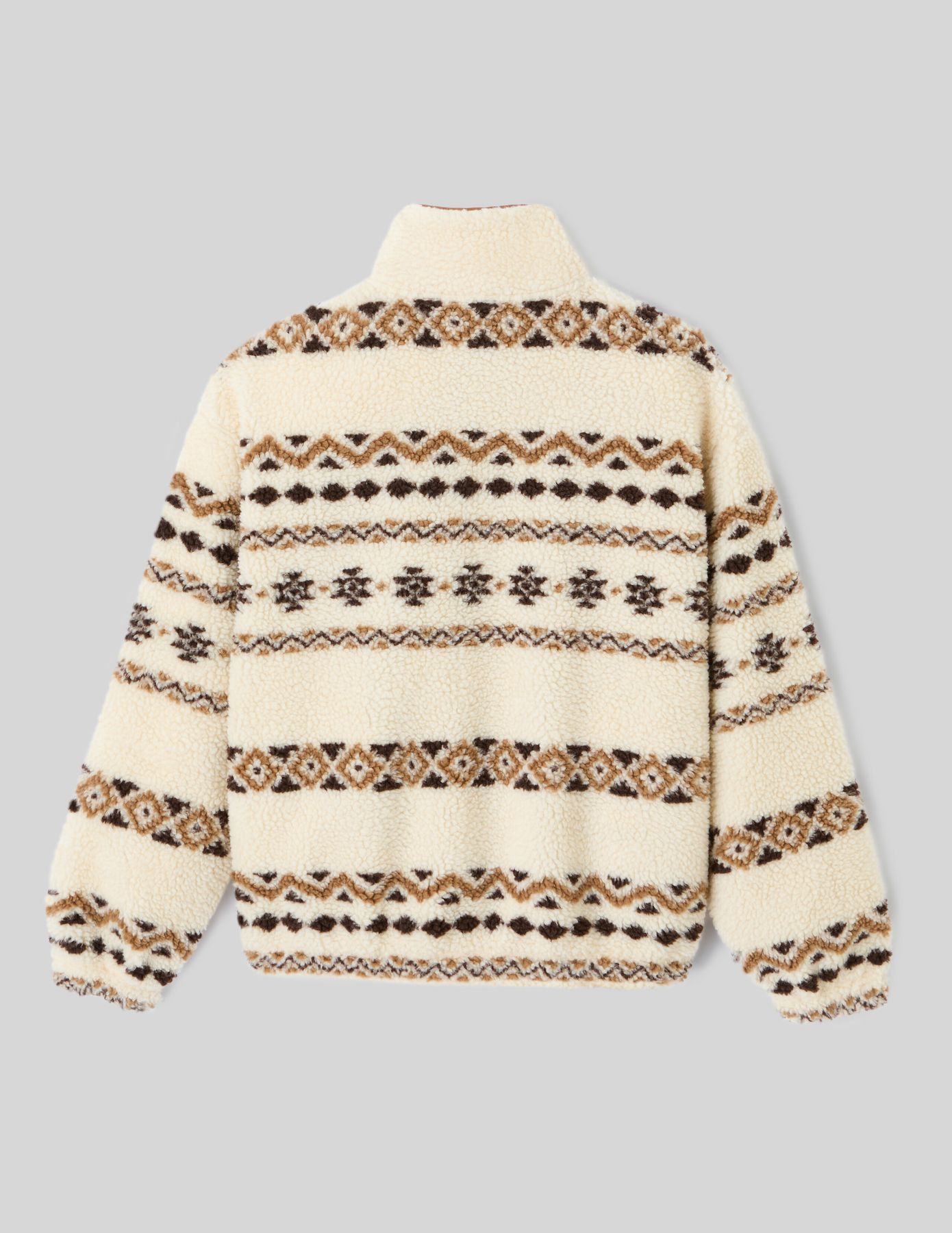 Sweat sherpa imprimé