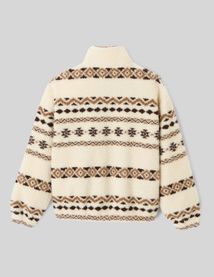 Sweat sherpa imprimé