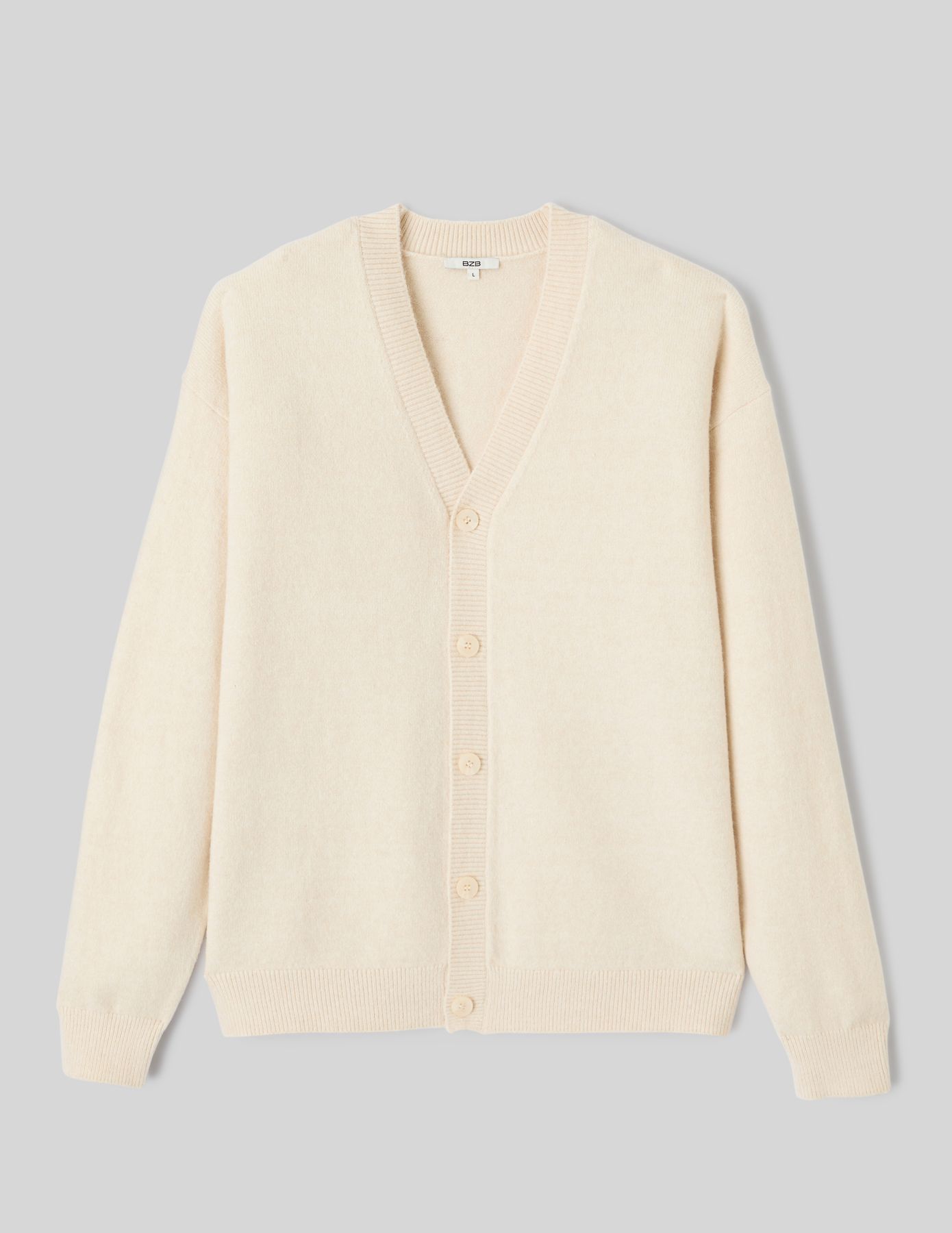 Cardigan col v