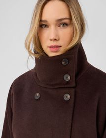 Lainage court col montant