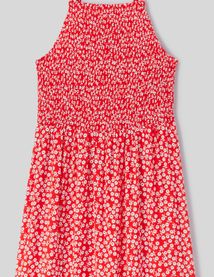 Robe courte imprimée
