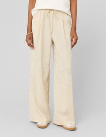 Pantalon fluide ray&eacute;