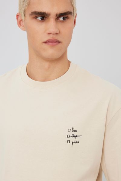 T-shirt imprimé soft touch