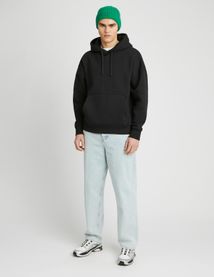 Sweat à capuche boxy
