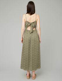 Robe longue imprimée