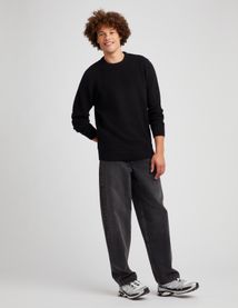 Pull matière fantaisie