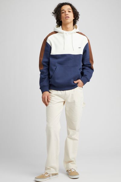 Sweat à capuche colorblock