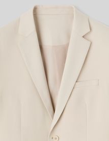 Veste de costume coupe droite