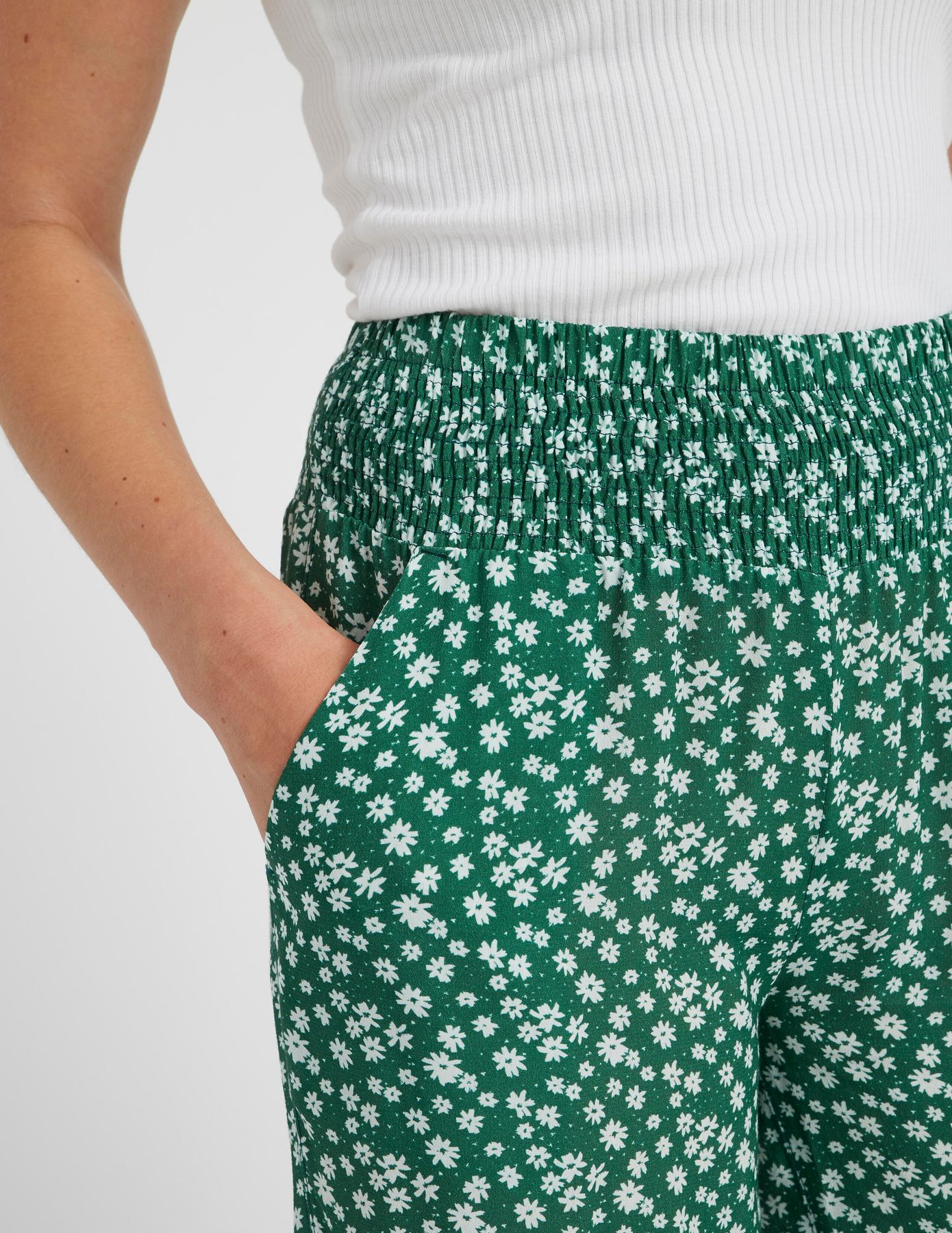 Pantalon fluide imprimé