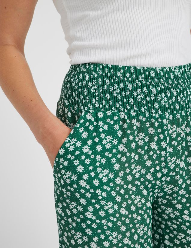 Pantalon fluide imprimé