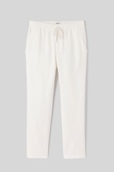 Pantalon texturé