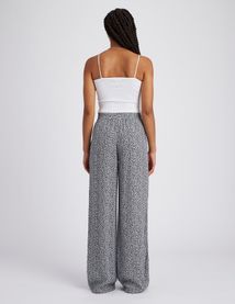 Pantalon fluide imprimé