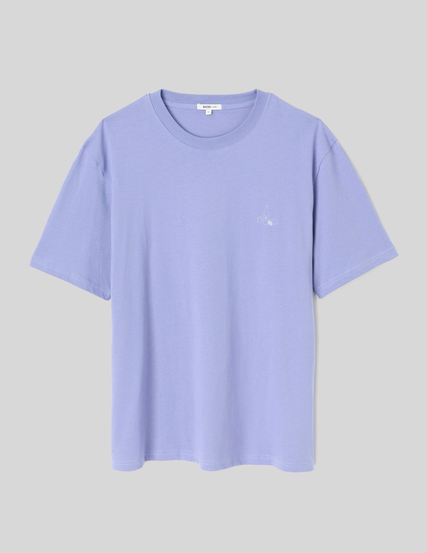 T-shirt imprim&eacute; devant/dos