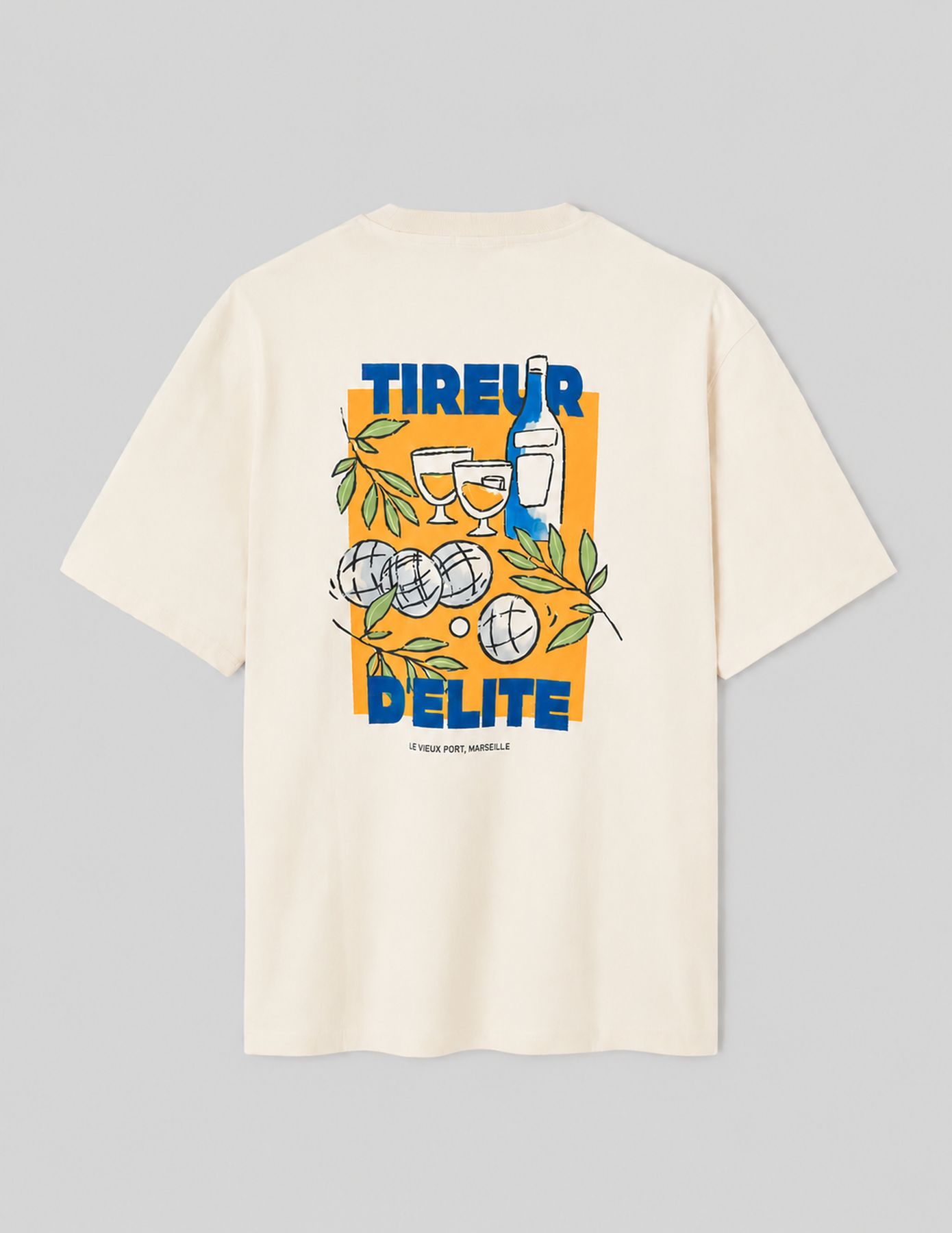 T-shirt imprim&eacute; devant/dos