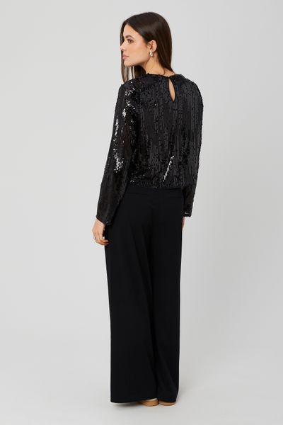 T-shirt manches longues sequins