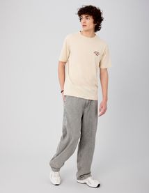 T-shirt broderie poitrine