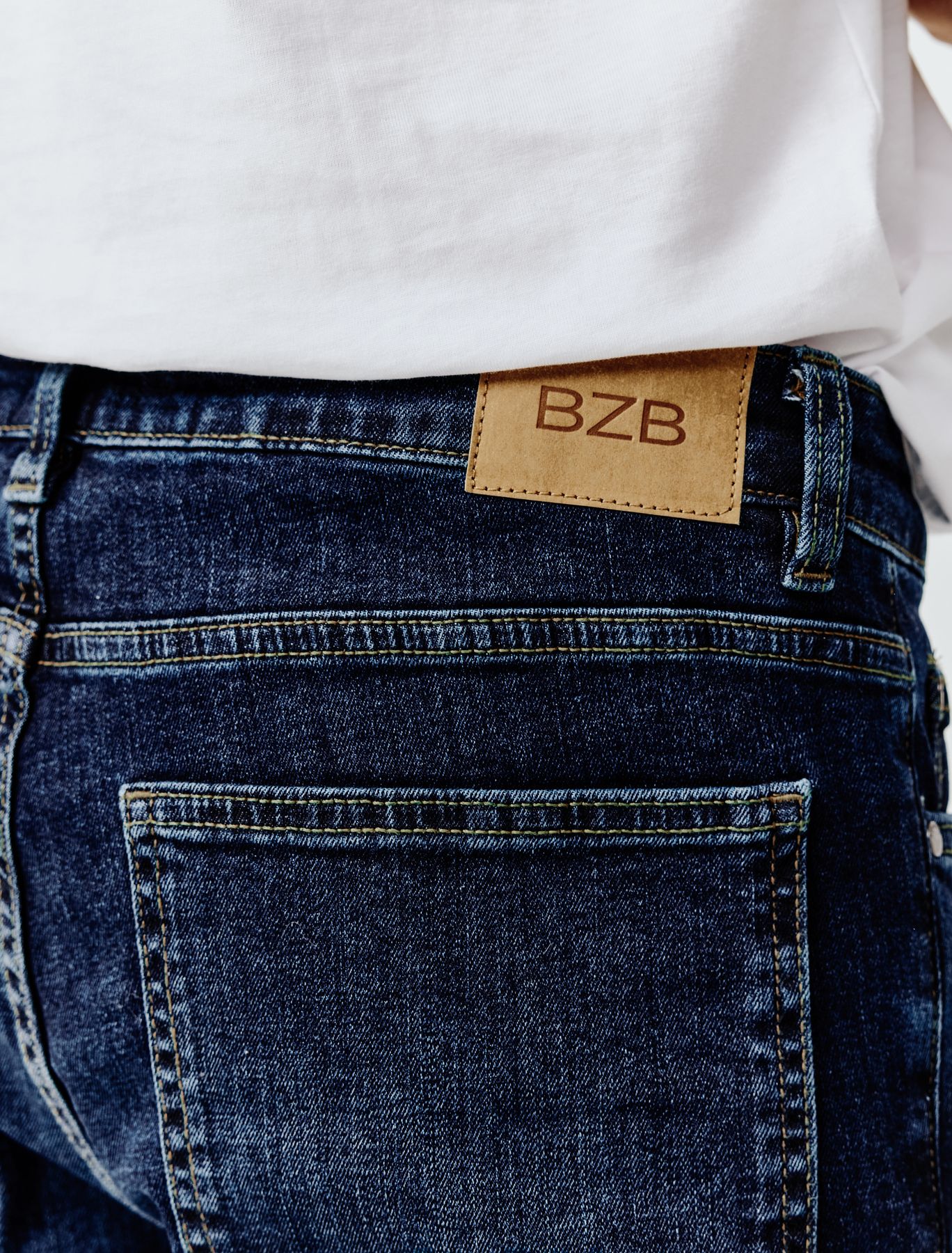Jean slim basique stone foncé
