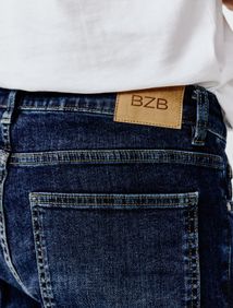 Jean slim basique stone foncé