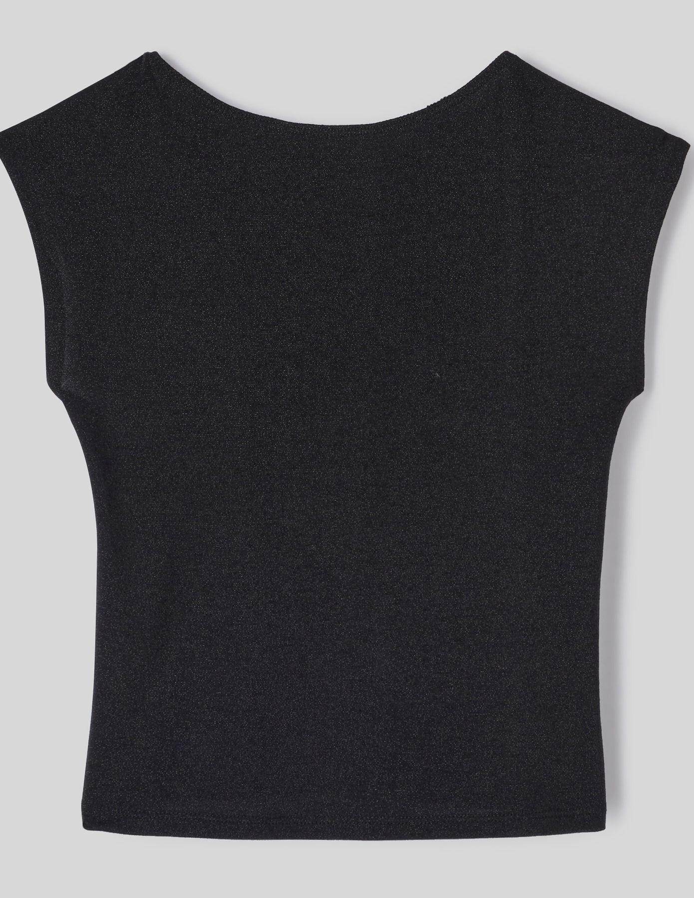 T-shirt dos nu paillet&eacute;
