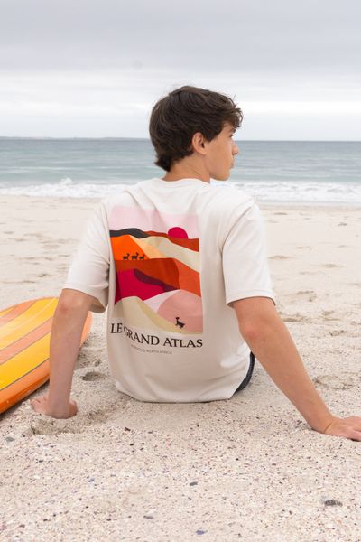 T-shirt imprim&eacute; devant/dos