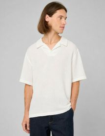 Polo gaze de coton
