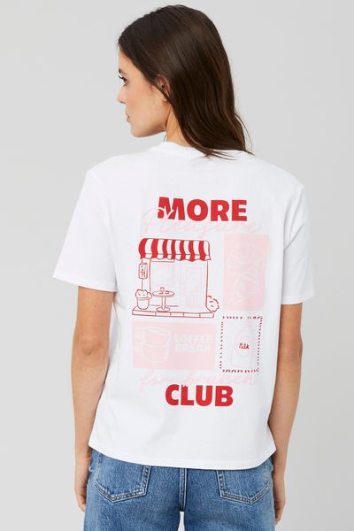 T-shirt imprimé devant/dos