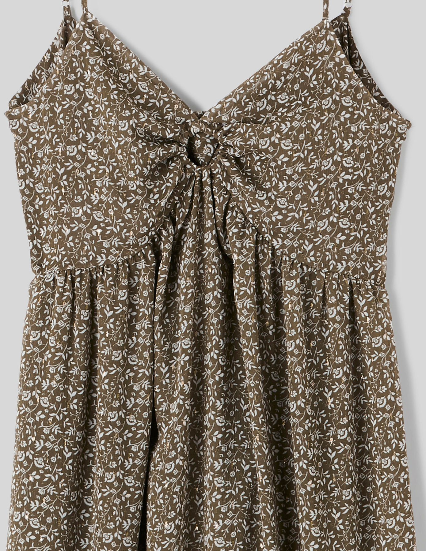 Robe longue imprimée