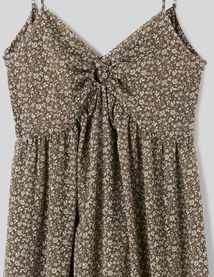Robe longue imprimée