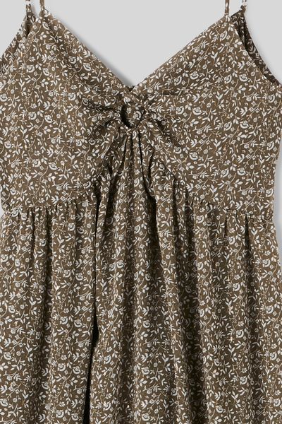 Robe longue imprimée