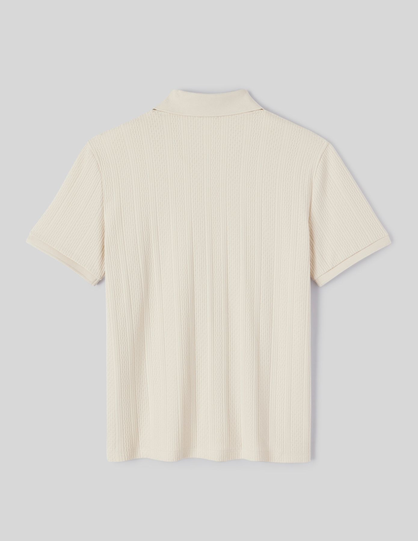 Polo maille fantaisie