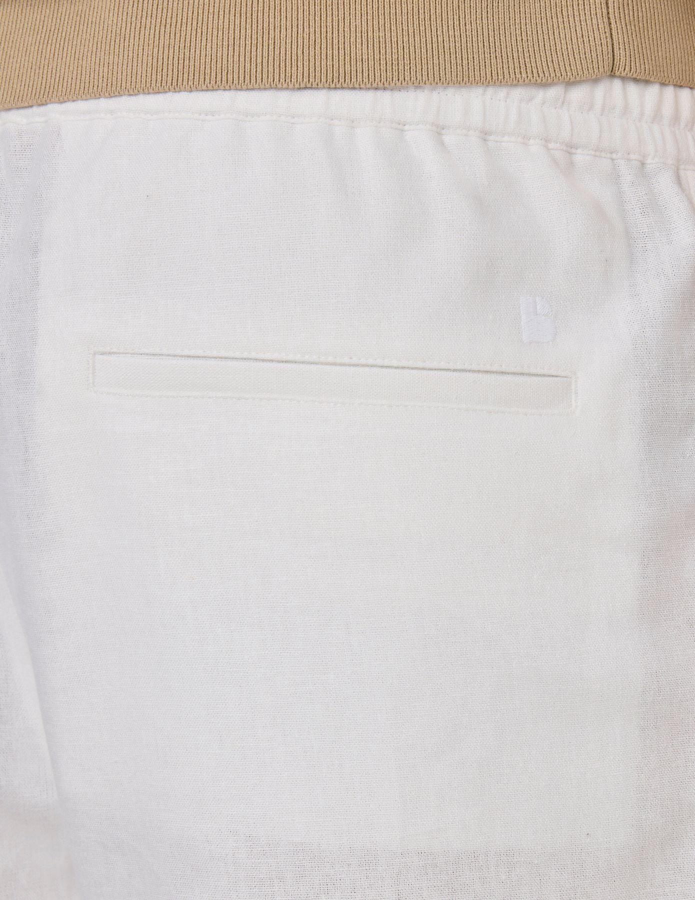 Bermuda en viscose lin