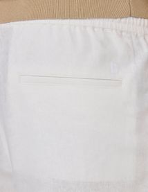 Bermuda en viscose lin