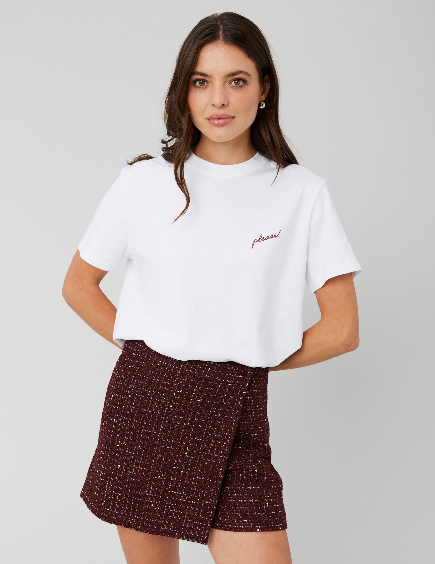 T-shirt imprimé devant/dos