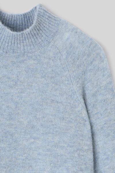 Pull col montant premium