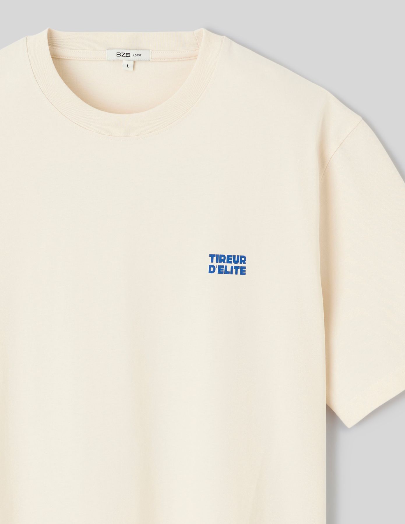 T-shirt imprim&eacute; devant/dos