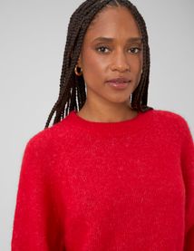 Pull col rond premium