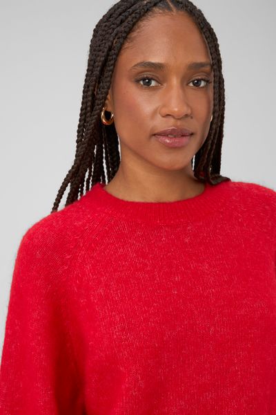 Pull col rond premium