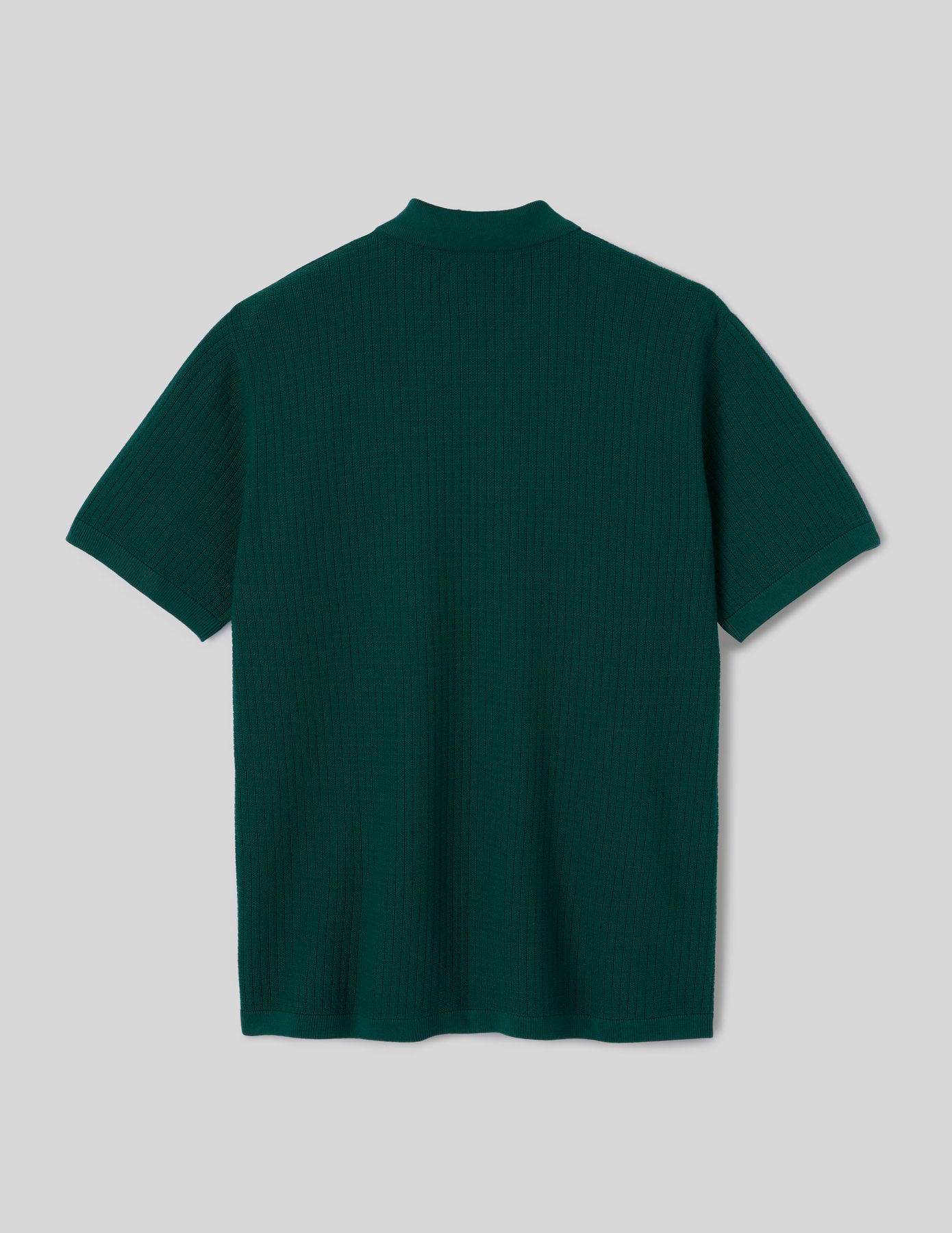 Polo maille c&ocirc;tel&eacute;e