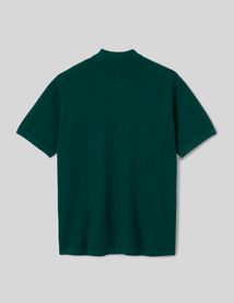 Polo maille c&ocirc;tel&eacute;e