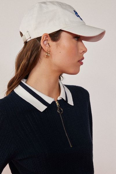 Polo en maille bicolore