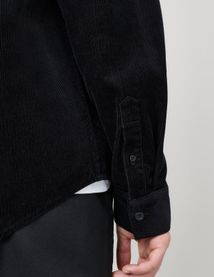 Chemise velours unie